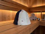 Izzy and Jean Sauna Hats