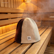 Izzy and Jean Sauna Hats
