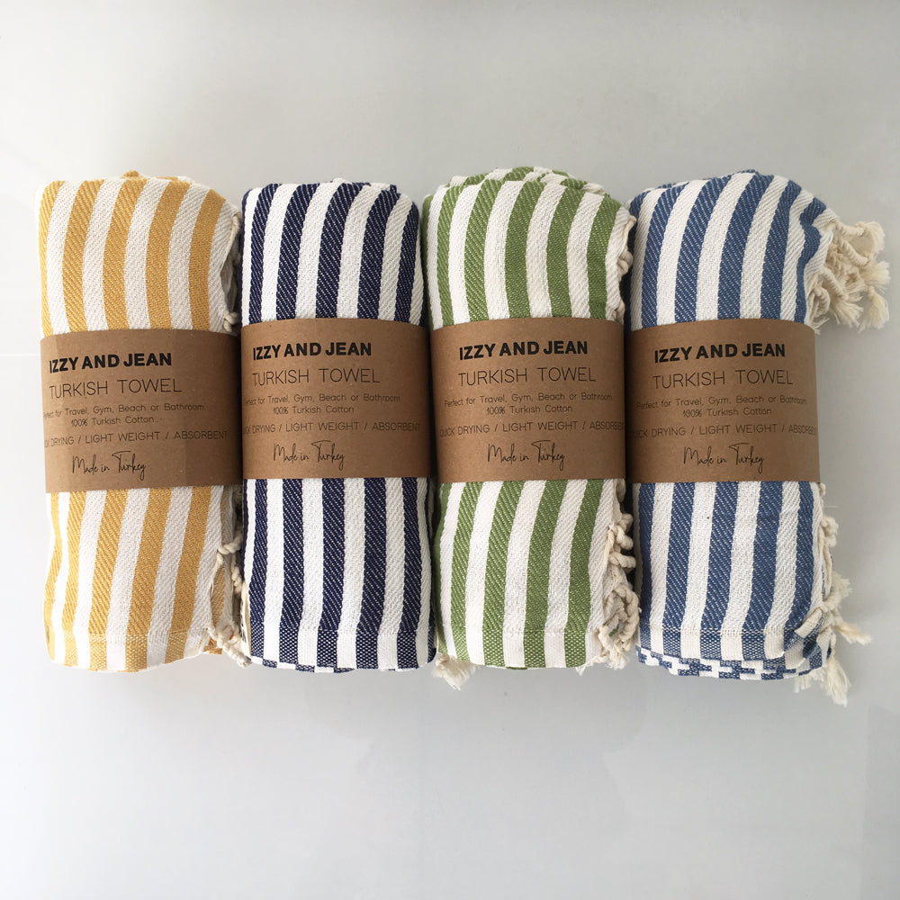 St Tropez Turkish Towel Navy