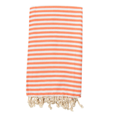 St Tropez Turkish Towel Coral